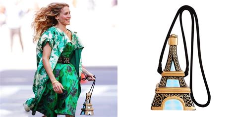 eiffel tower purse carrie bradshaw